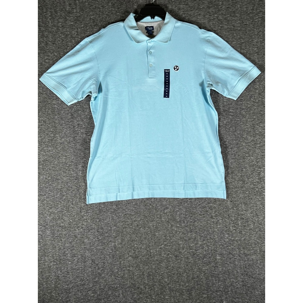 Palmetto Moon Mens XL Light Blue Tennessee Tristar Short Sleeve Polo‎ Shirt